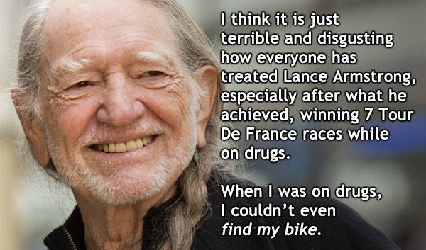 From Willie Nelson's FB feed: