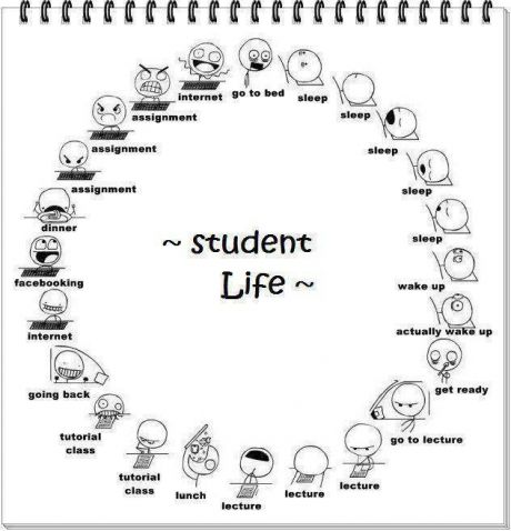 As a student, this is true