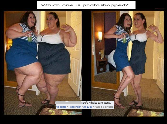 wich one is photoshopped