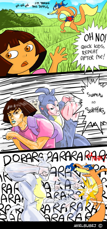 you thought you could stop me, Swipper!?