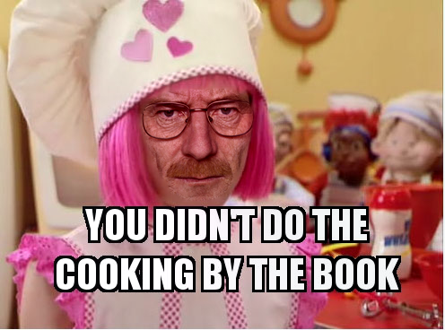 Now your meth ended up crazy