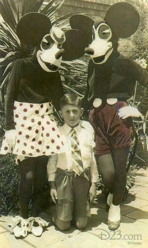 This not what I meant when I said I wanted to meet Mickey and Minnie, not cool dad, not cool at all