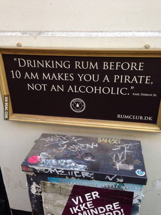 Rumclub in Copenhagen.