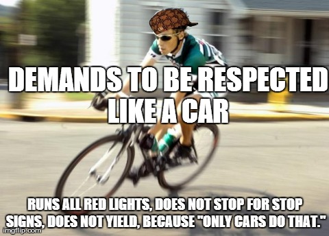 Drivers and pedestrians hate each other but everyone hates the cyclist