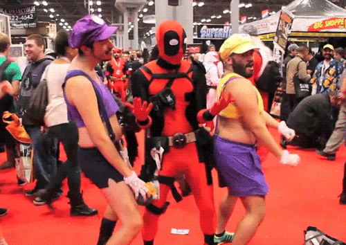Your typical Comic-Con madness
