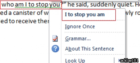 Come on, Microsoft word.