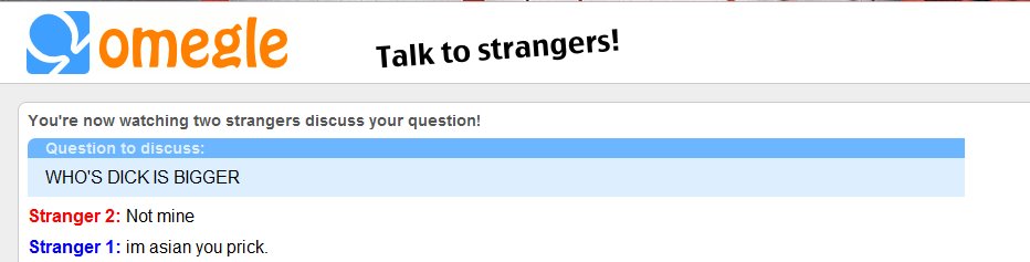 at least asians can admit it