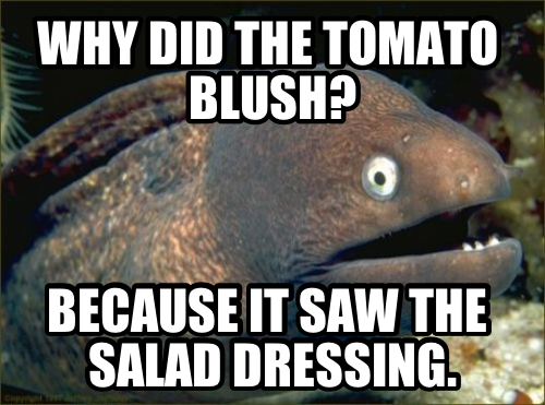 Eel joke!