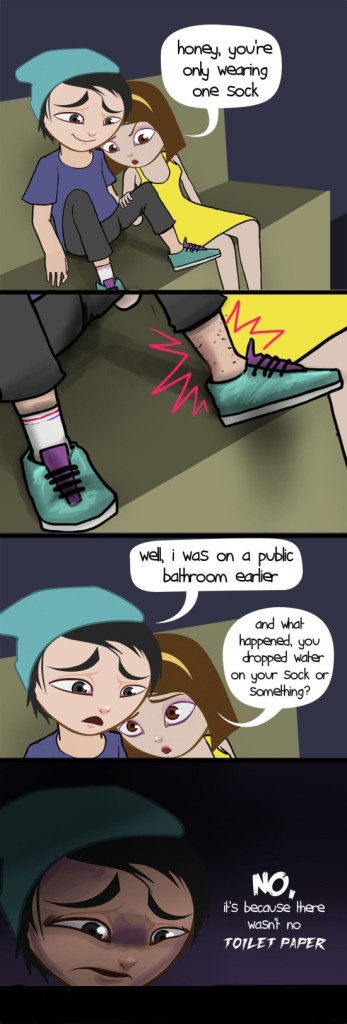 Horrible pain.