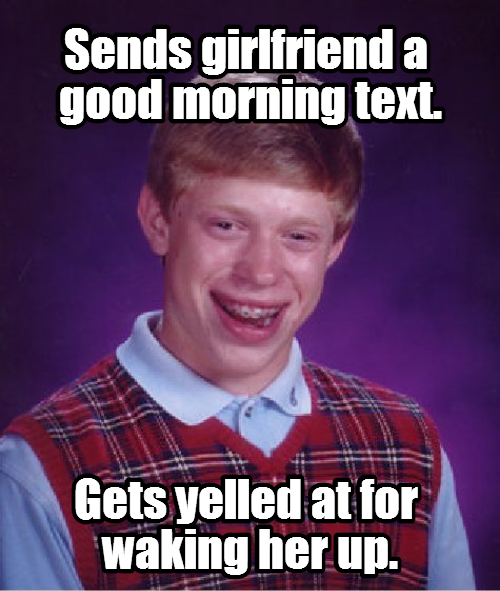 The start of my day.