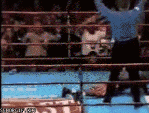 "listen me you damn referee ***! I still can fi..." *faints*