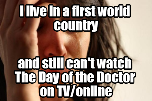I'm experiencing severe case of sadness right now :(