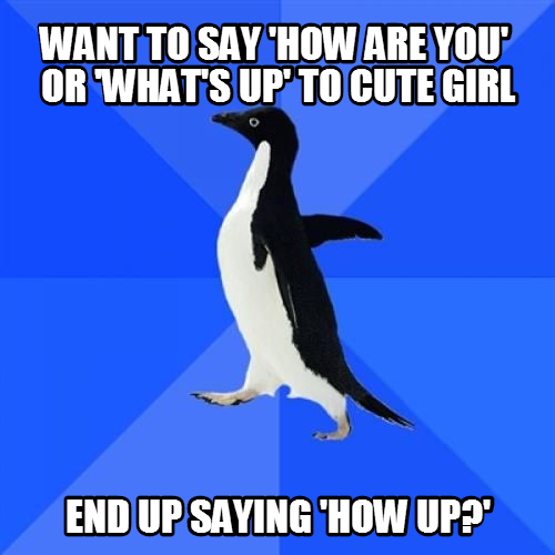 And then she started staring at me