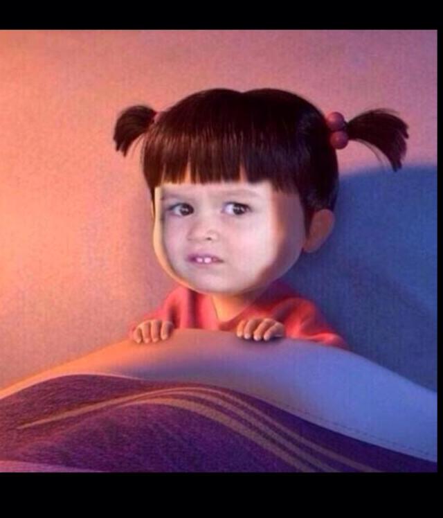 When someone comes in my room and turns the light on for no apparent reason.