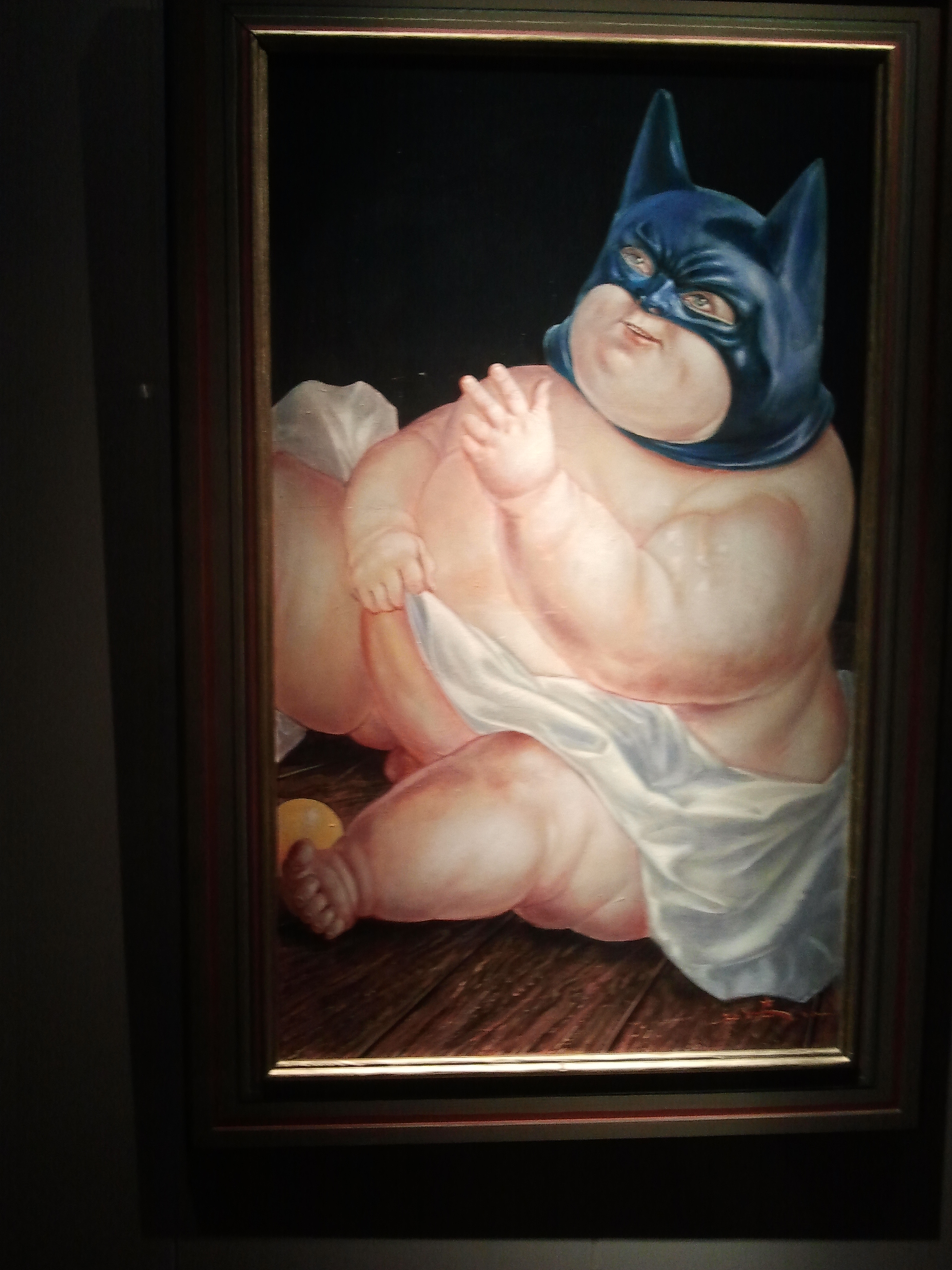 I found baby Batman