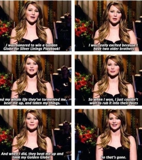 Poor Jennifer.
