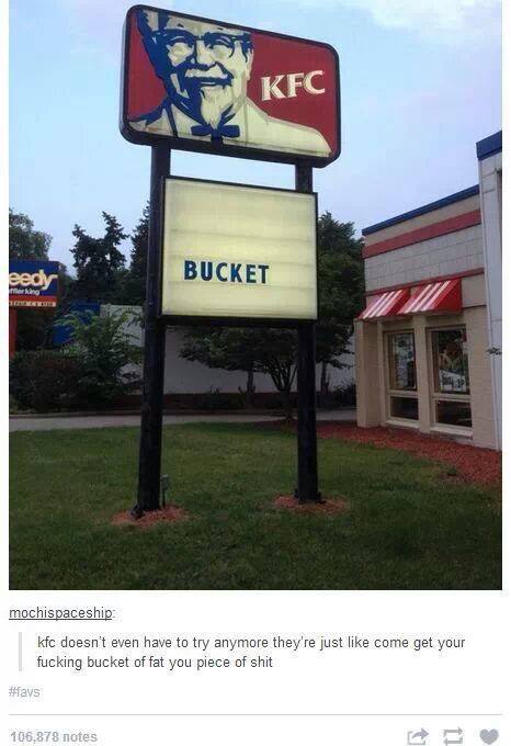 KFC marketing.