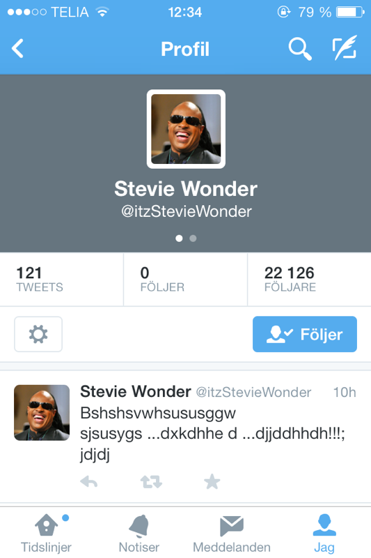 Have you seen Stevie wonder's wife?