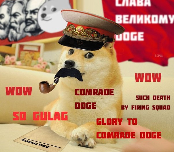 Soviet Ð¯ussian doge