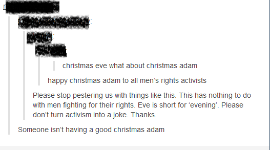Someone's on Adam's bad list...