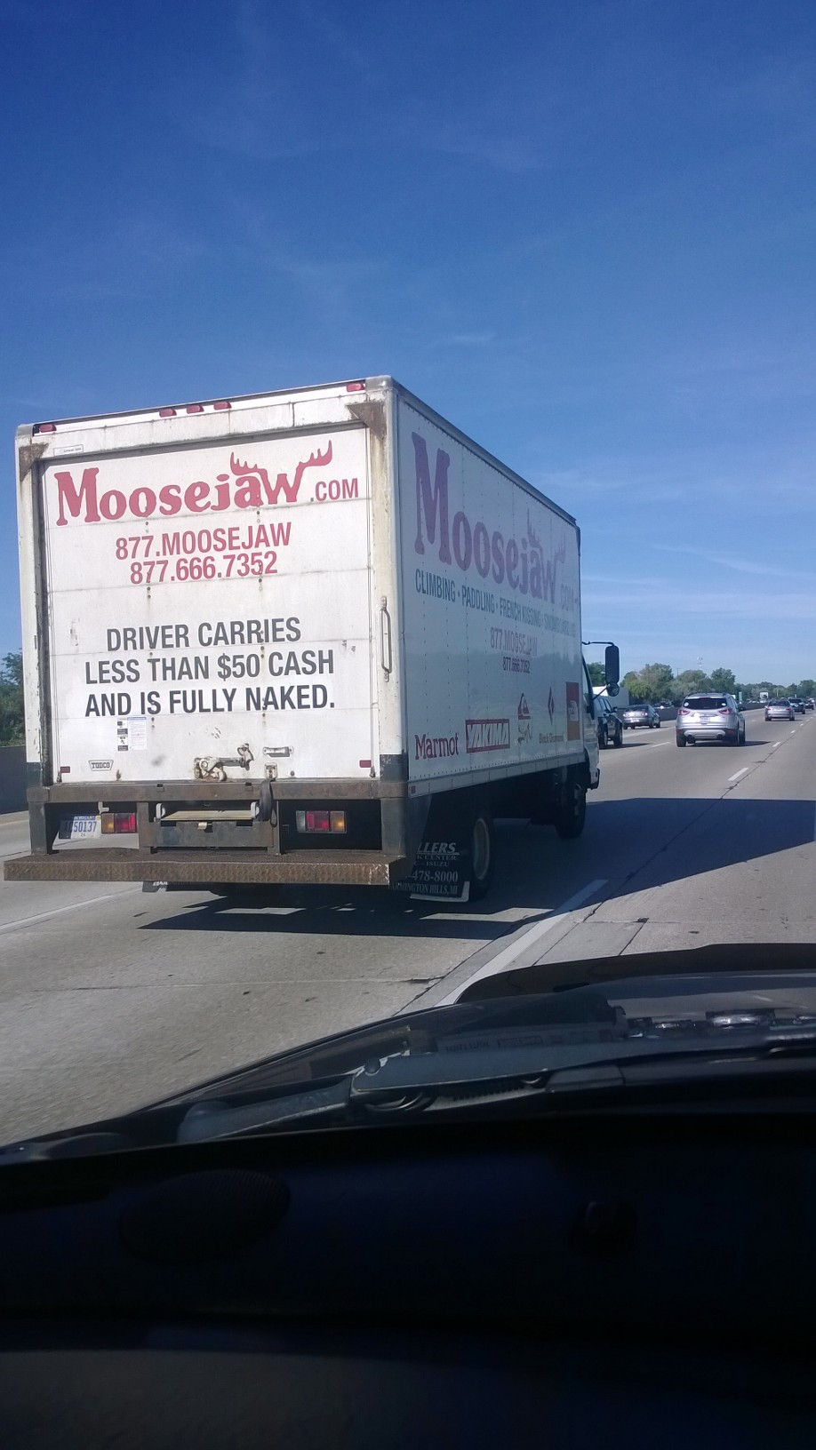 This truck driver and I have one thing in common