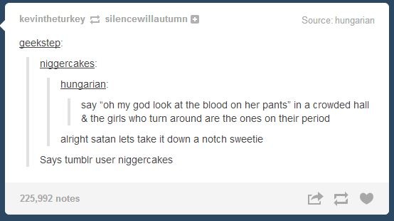 Tumblr gets satanic