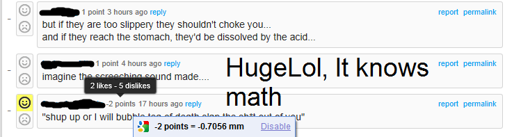 HugeMath won't fit