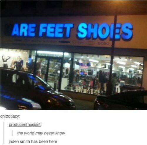 How can you walk if your feet arenÂ´t real?