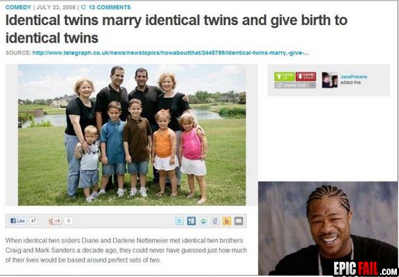 Twinception! (sorry if repost!)