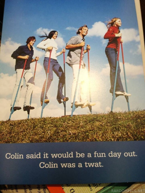 Don't be a Colin.