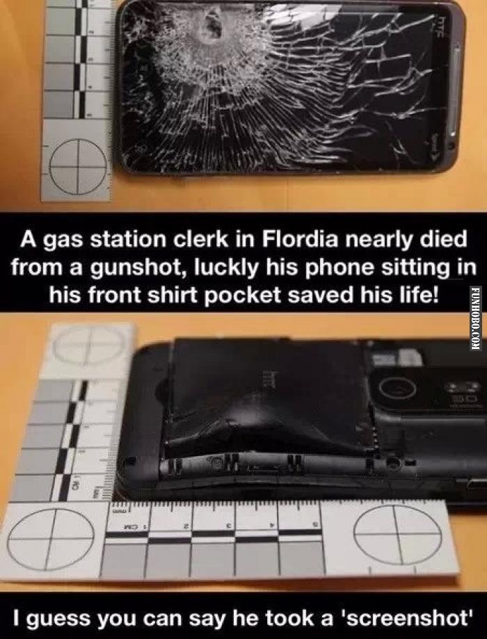 Phone Saves Life