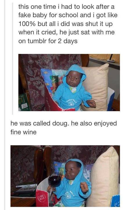 My parents raised me like Doug too!