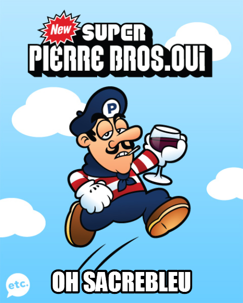 If Mario was french