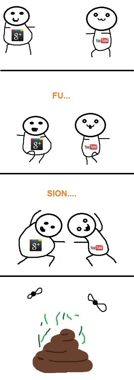 well google+ messed up the fusion...