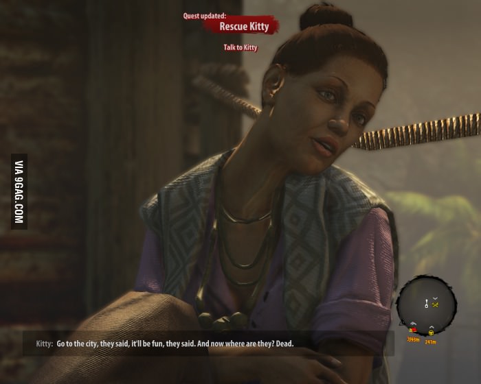 Meme reference in Dead Island: Riptide