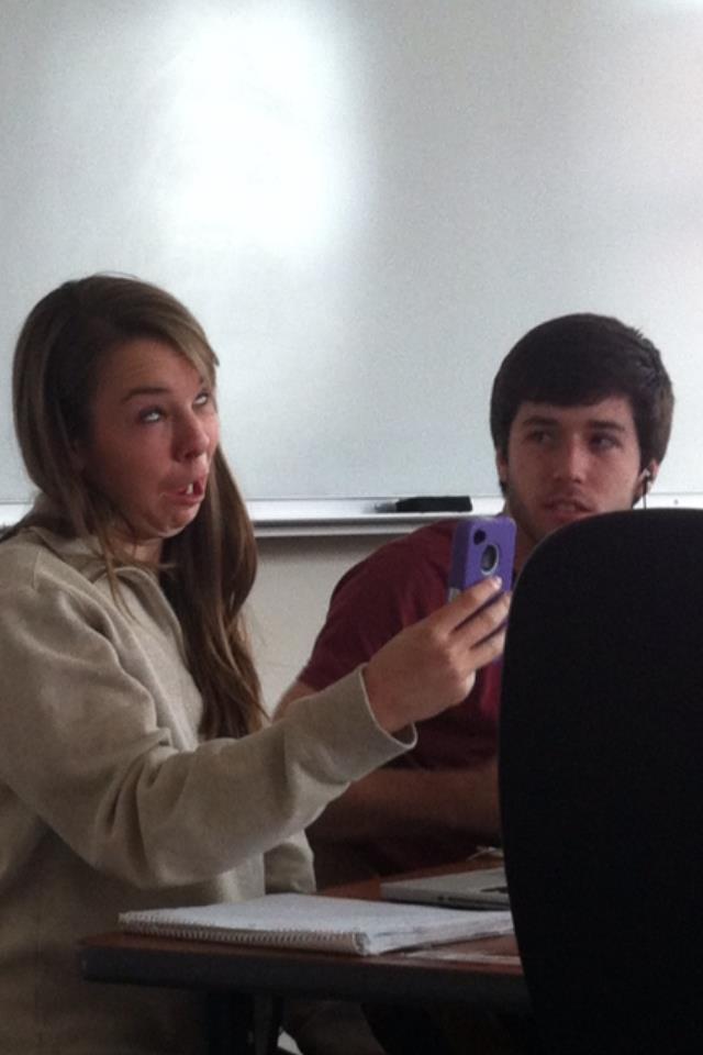 Never snapchat in public