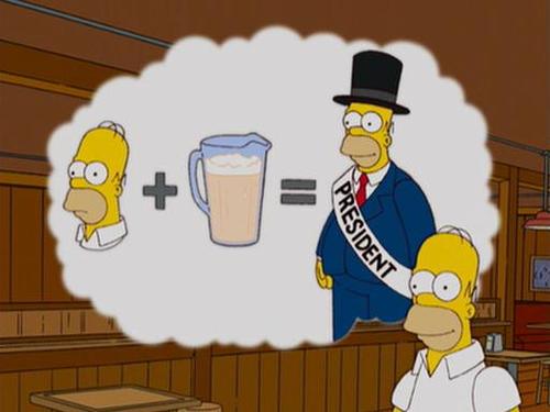 You just can't question Homer's logics.