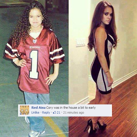 Cory missed out...