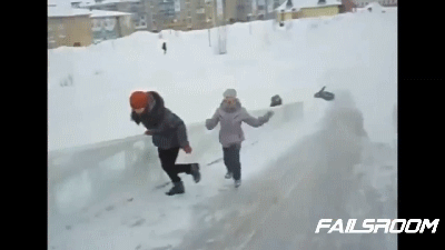 you can almost hear it slide