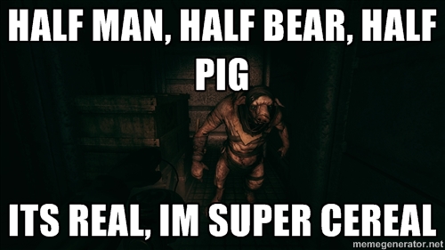 MANBEARPIG featured in amnesia