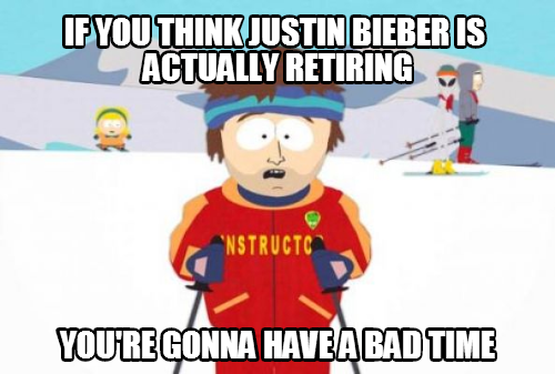 Apparently the little *** was just joking, damnit..