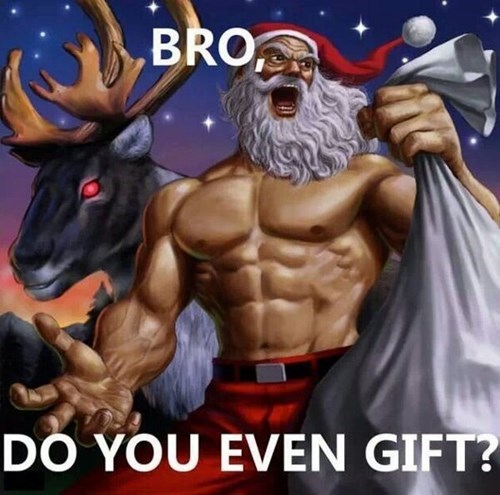 Santa gonna wrap you