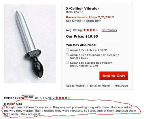 Buying your kids swords