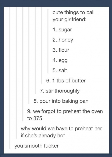 What to call your girl.