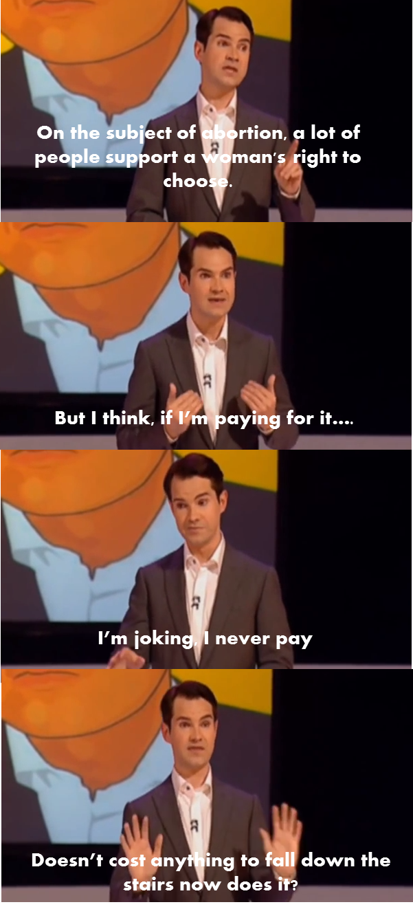 Jimmy Carr, The king of bad taste