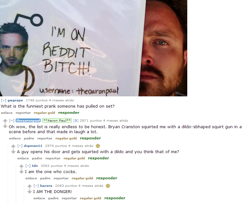 so i was @ ***, wild AMA appeared