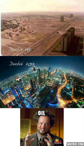 See what oil does?
