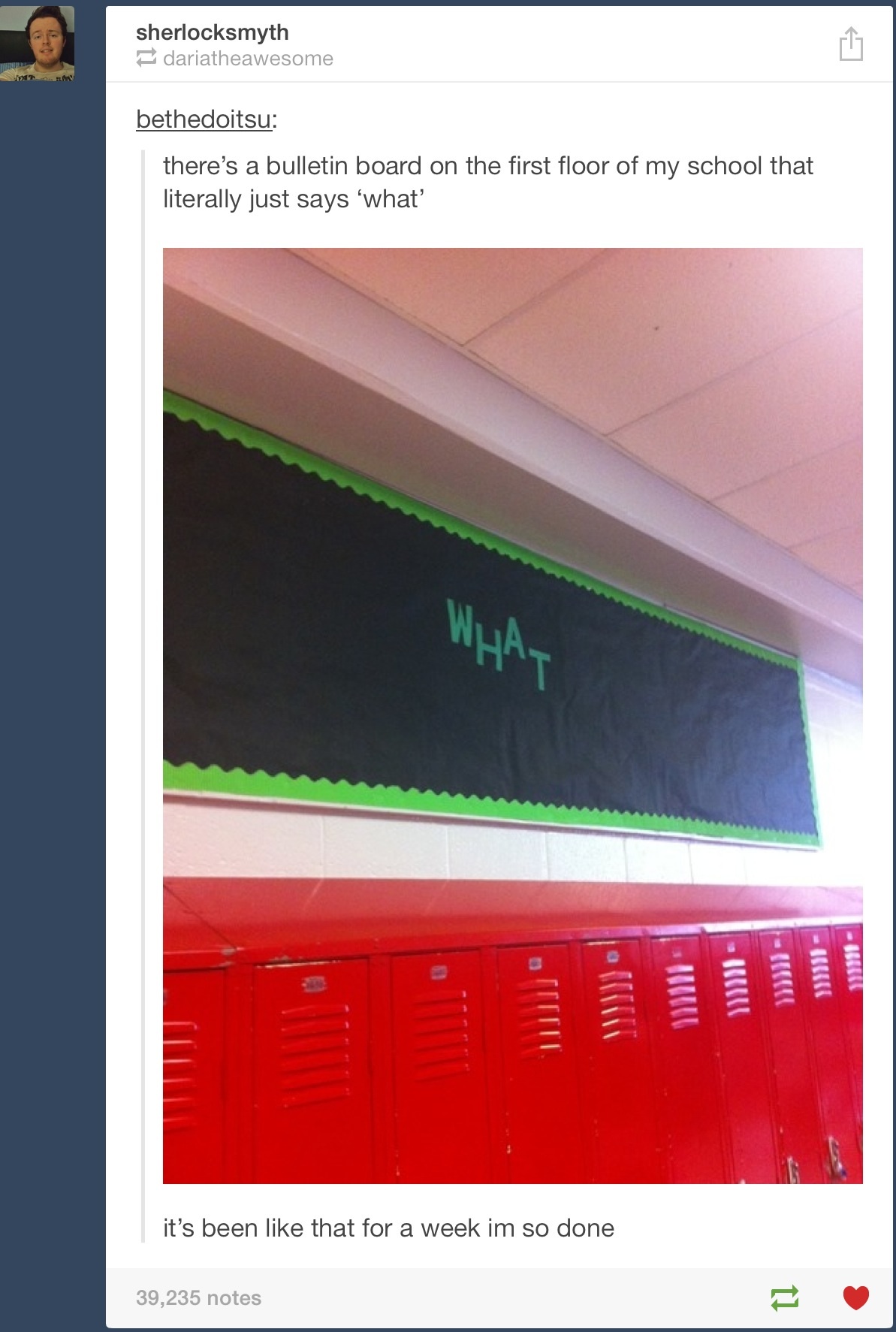 What?