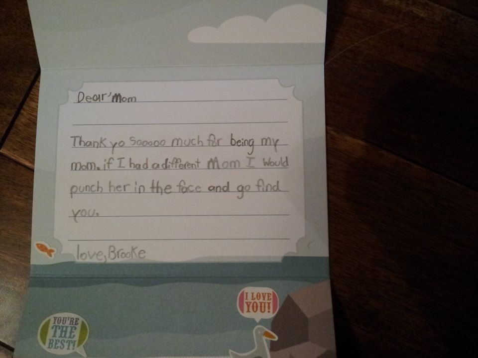Daughter of the year? Brooke FTW.