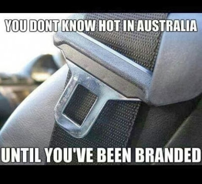 You don't know hot in Australia...